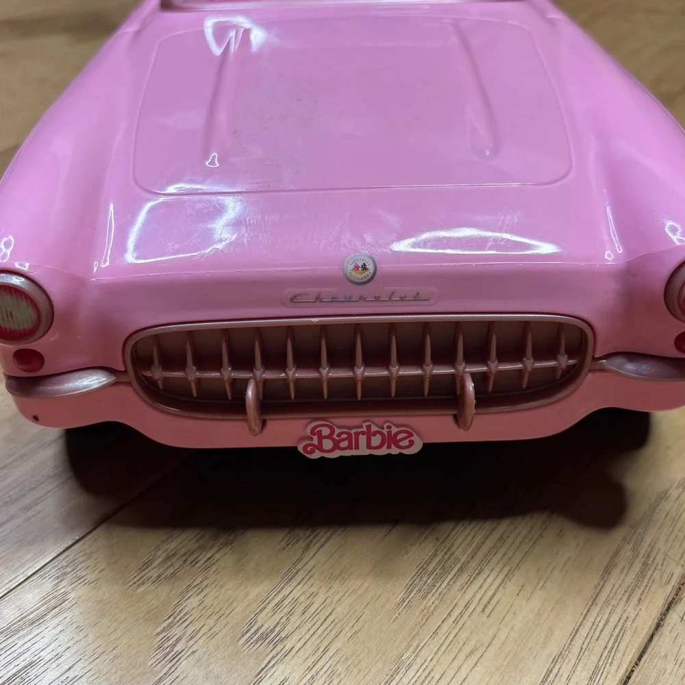 Barbie Movie Corvette RC Vehicle Pink C1 Chevrolet 2022 Mattel HPW40 No Remote
